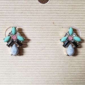 LOFT Multicolored Stone Earrings